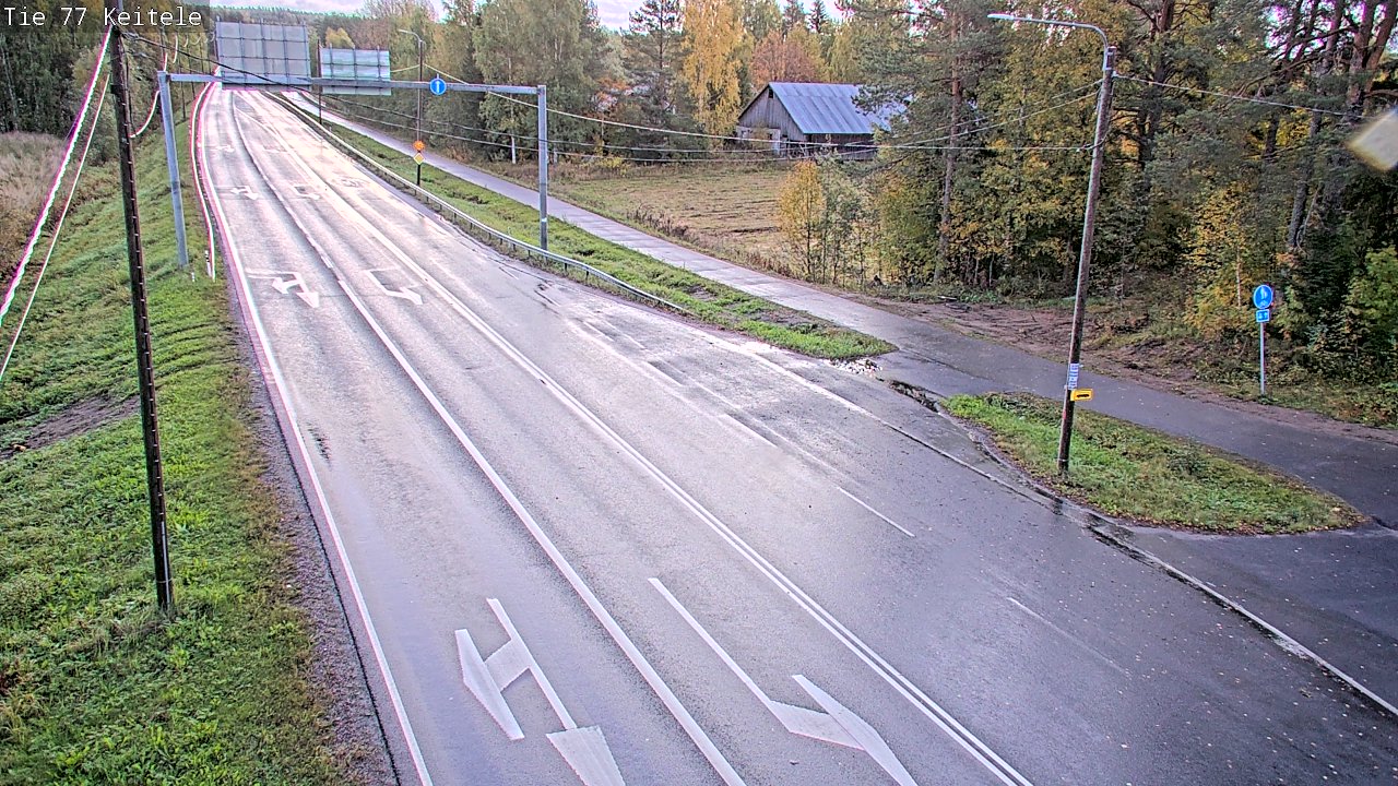 Kelikamerat Kuva Tie 77 Keitele, Keitele, Pohjois-Savo