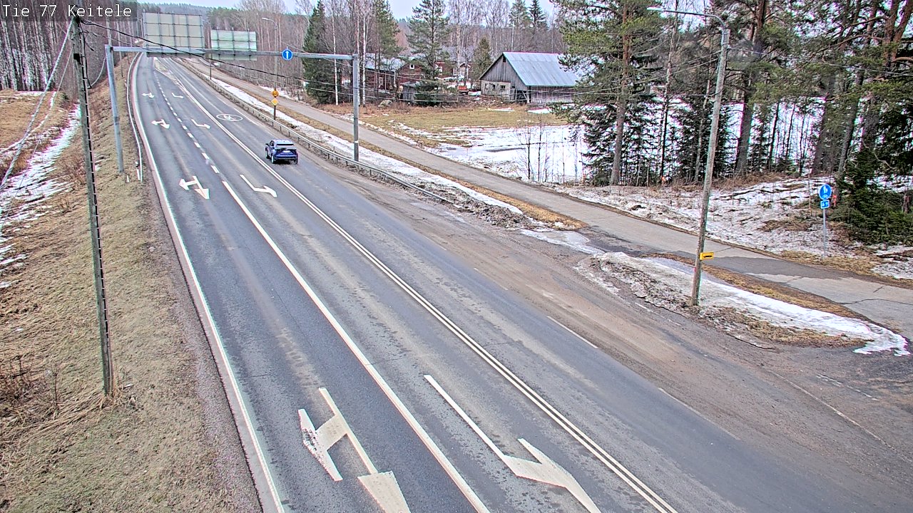 Kelikamerat Kuva Tie 77 Keitele, Keitele, Pohjois-Savo