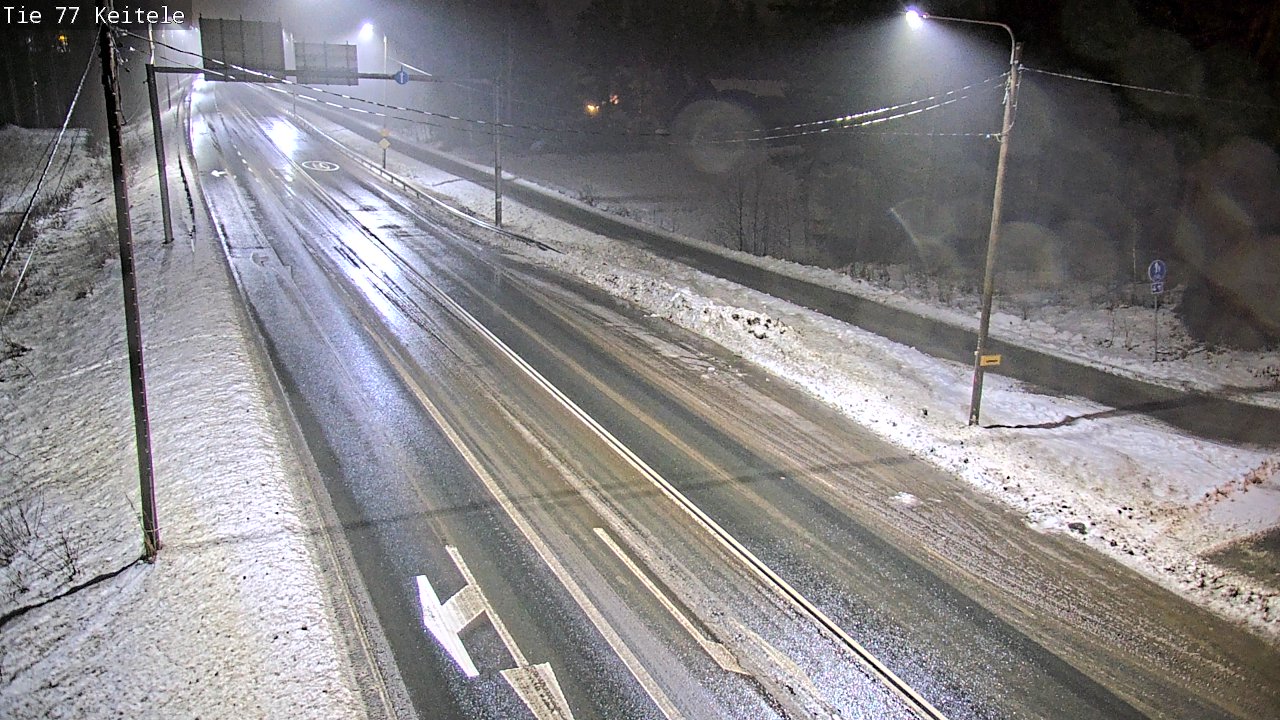 Weather Camera Image Väg 77 Keitele, Keitele, Pohjois-Savo
