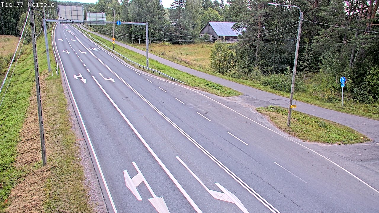 Kelikamerat Kuva Tie 77 Keitele, Keitele, Pohjois-Savo