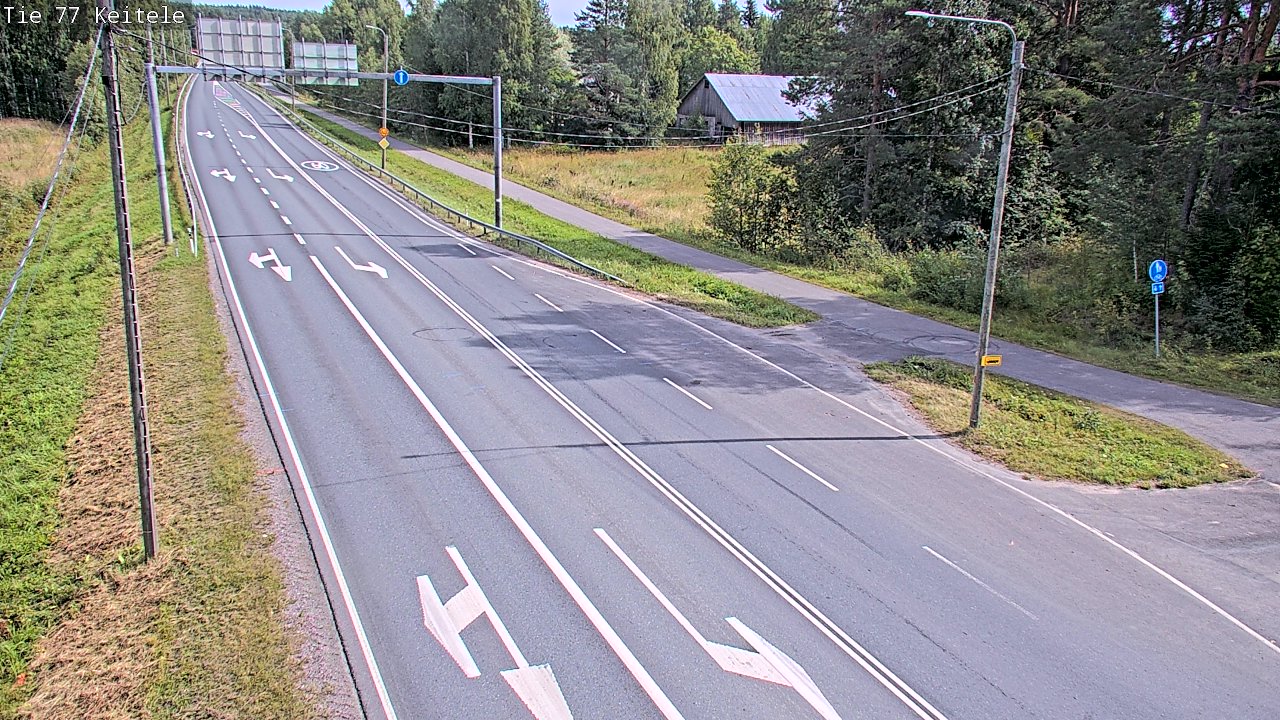 Kelikamerat Kuva Tie 77 Keitele, Keitele, Pohjois-Savo
