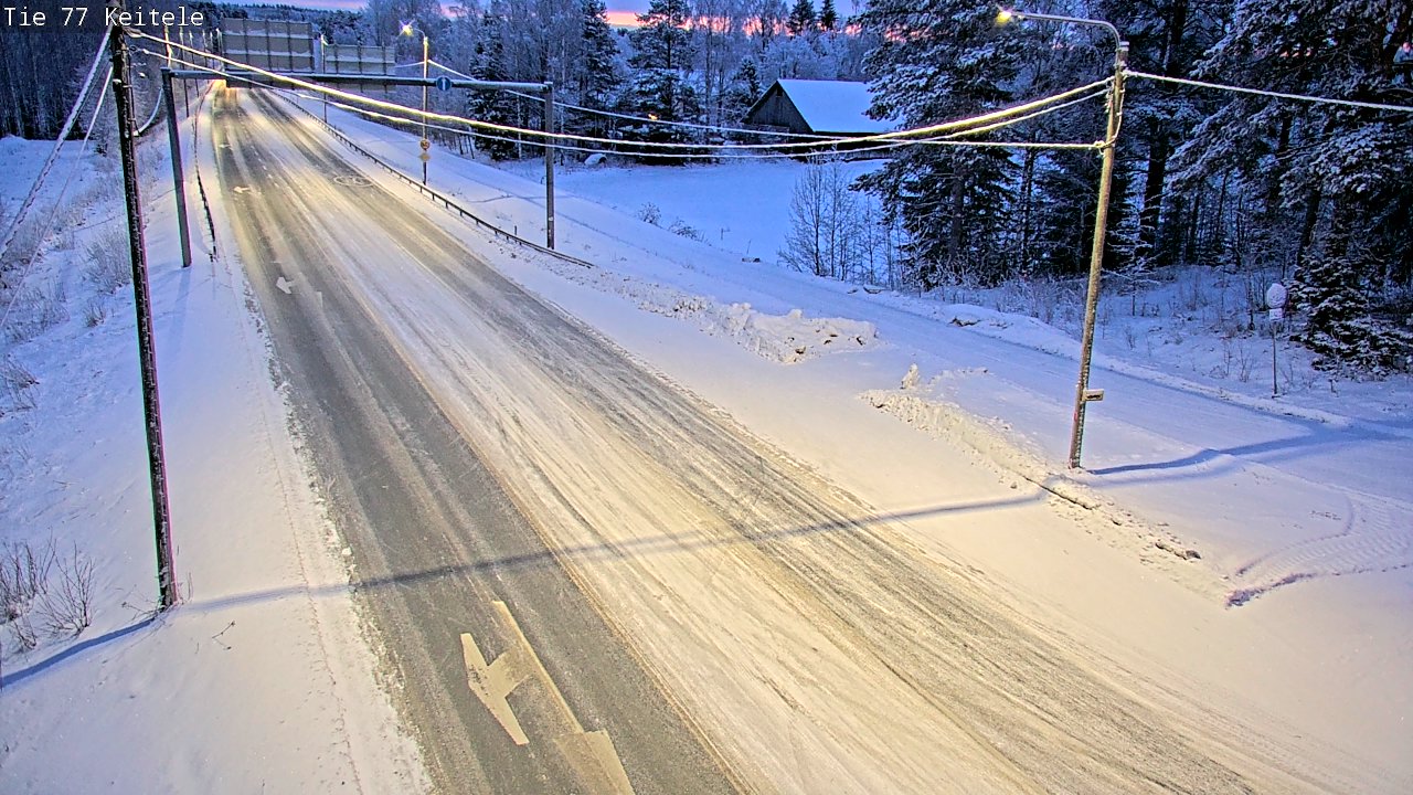 Kelikamerat Kuva Tie 77 Keitele, Keitele, Pohjois-Savo