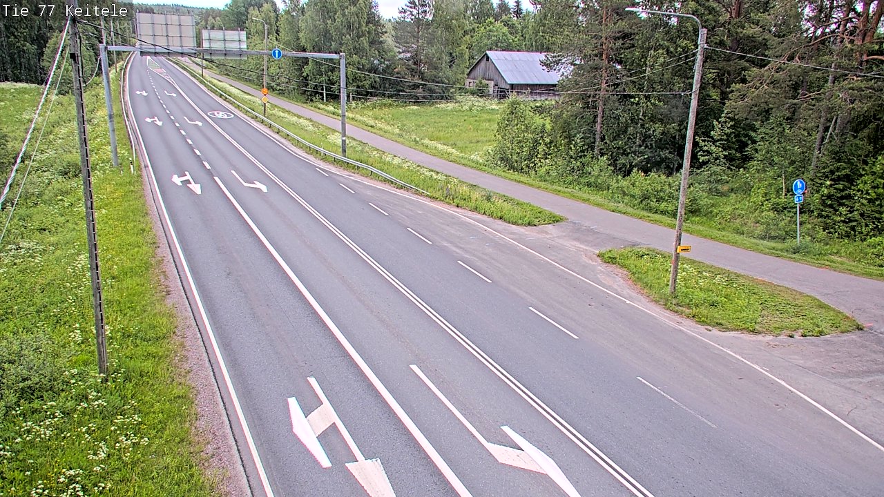 Kelikamerat Kuva Tie 77 Keitele, Keitele, Pohjois-Savo