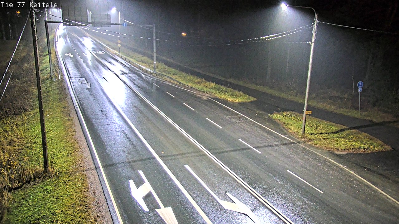 Weather Camera Image Väg 77 Keitele, Keitele, Pohjois-Savo