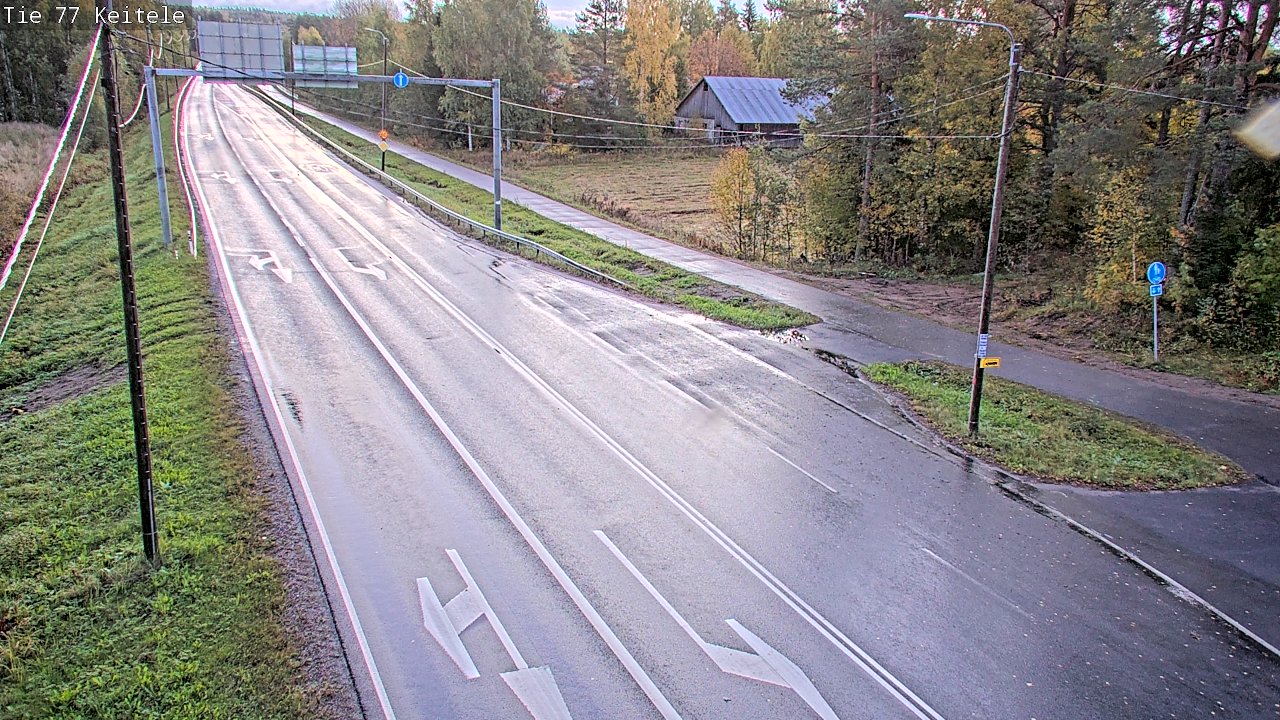 Kelikamerat Kuva Tie 77 Keitele, Keitele, Pohjois-Savo