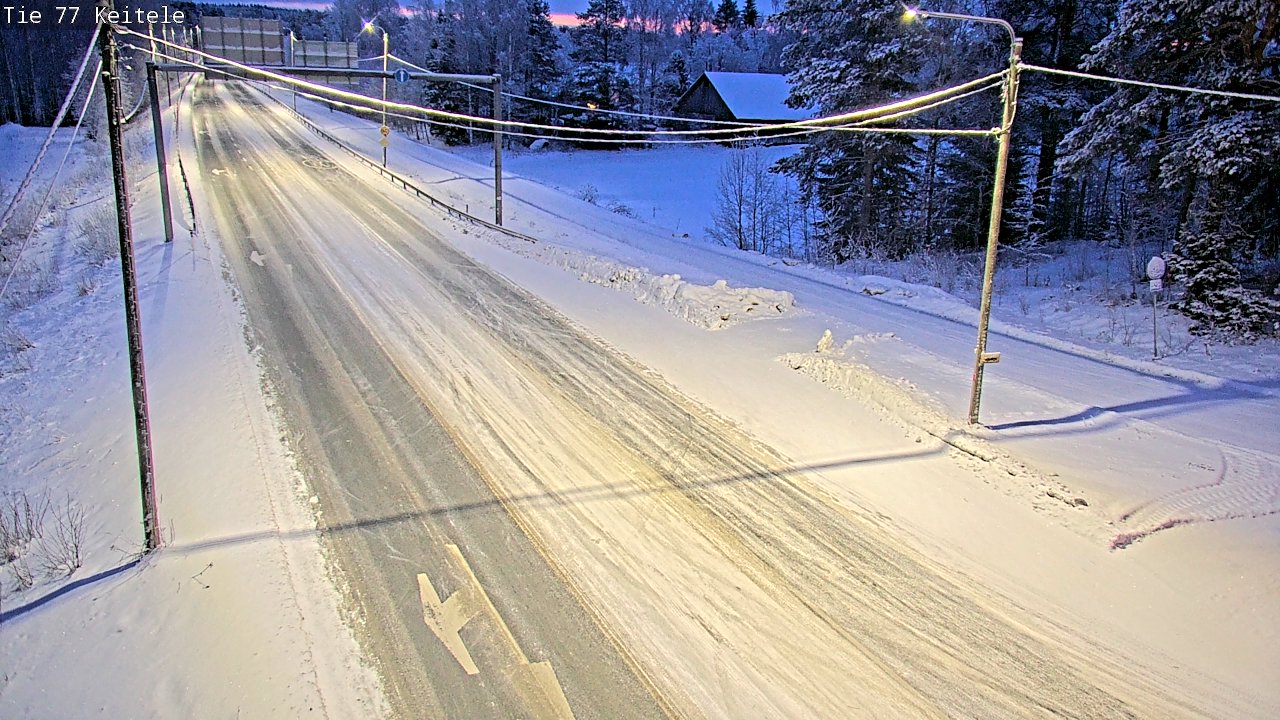 Kelikamerat Kuva Tie 77 Keitele, Keitele, Pohjois-Savo