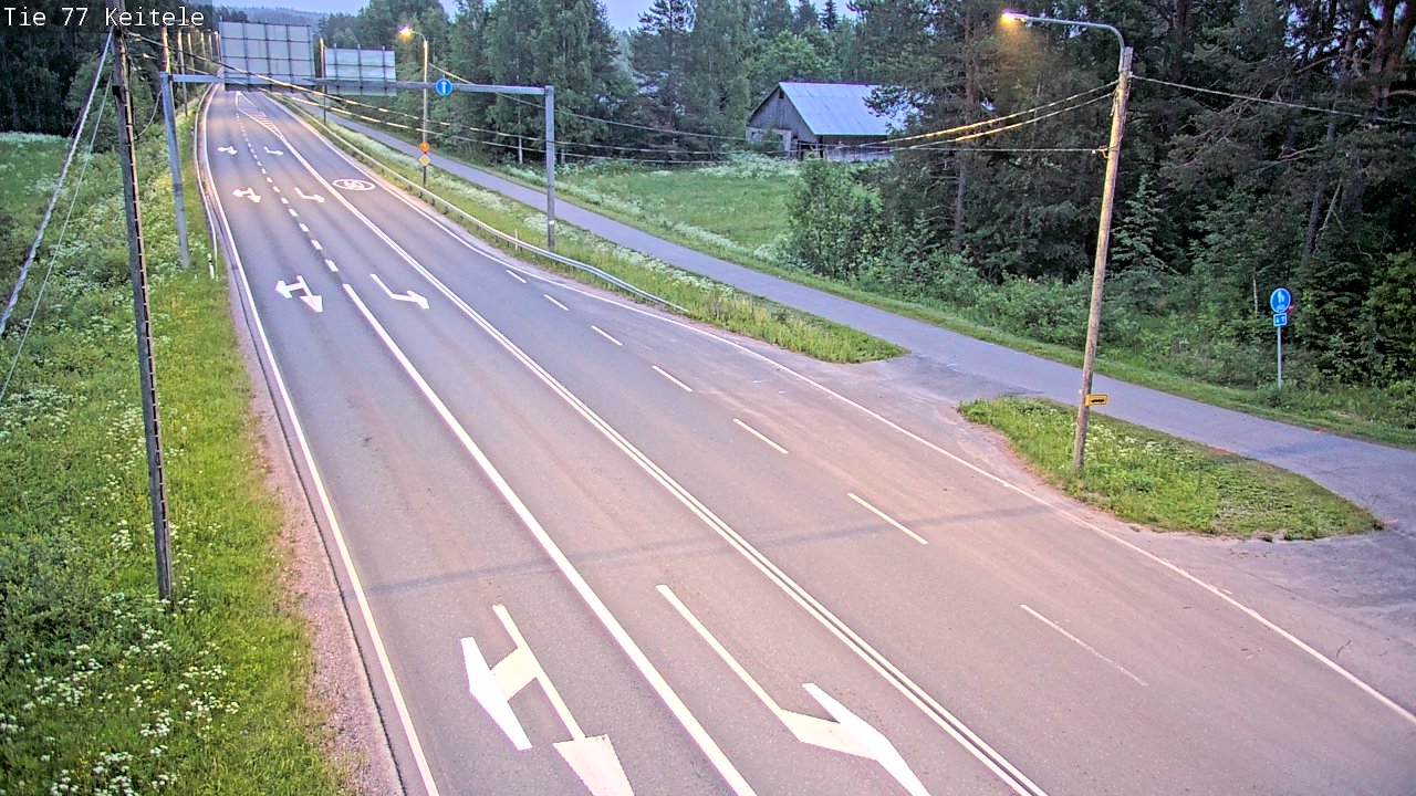 Kelikamerat Kuva Tie 77 Keitele, Keitele, Pohjois-Savo