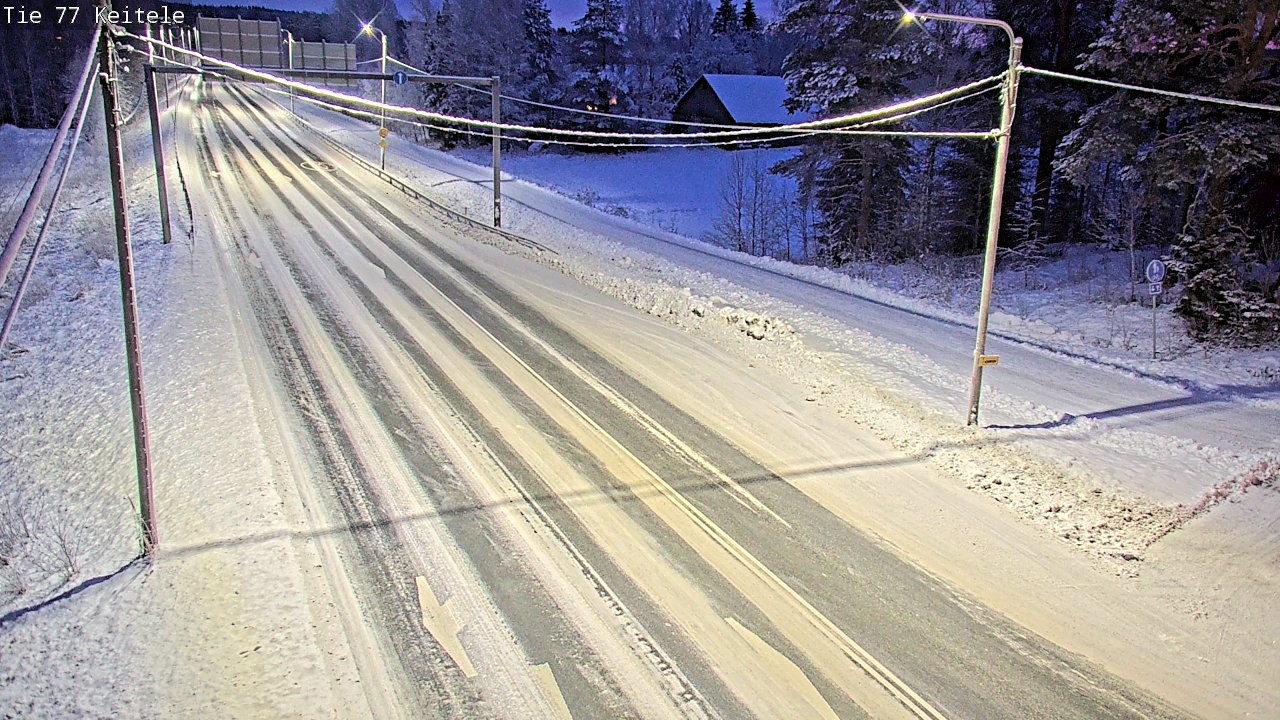 Kelikamerat Kuva Tie 77 Keitele, Keitele, Pohjois-Savo