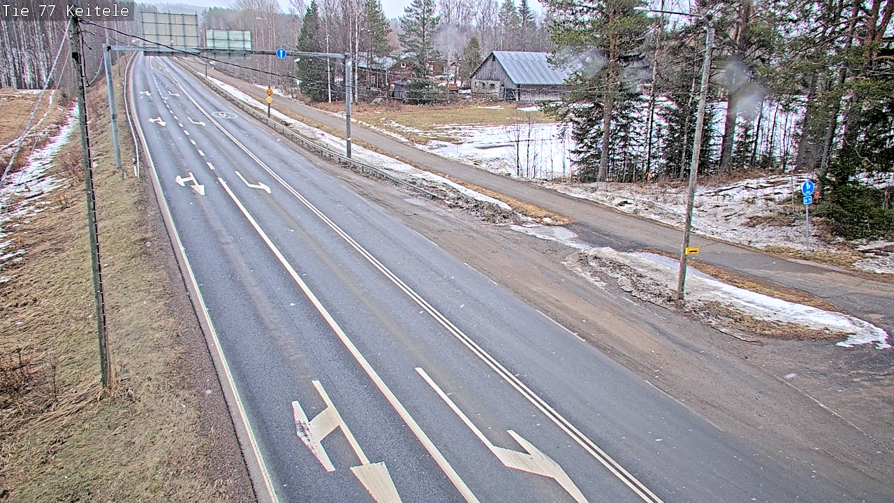 Kelikamerat Kuva Tie 77 Keitele, Keitele, Pohjois-Savo