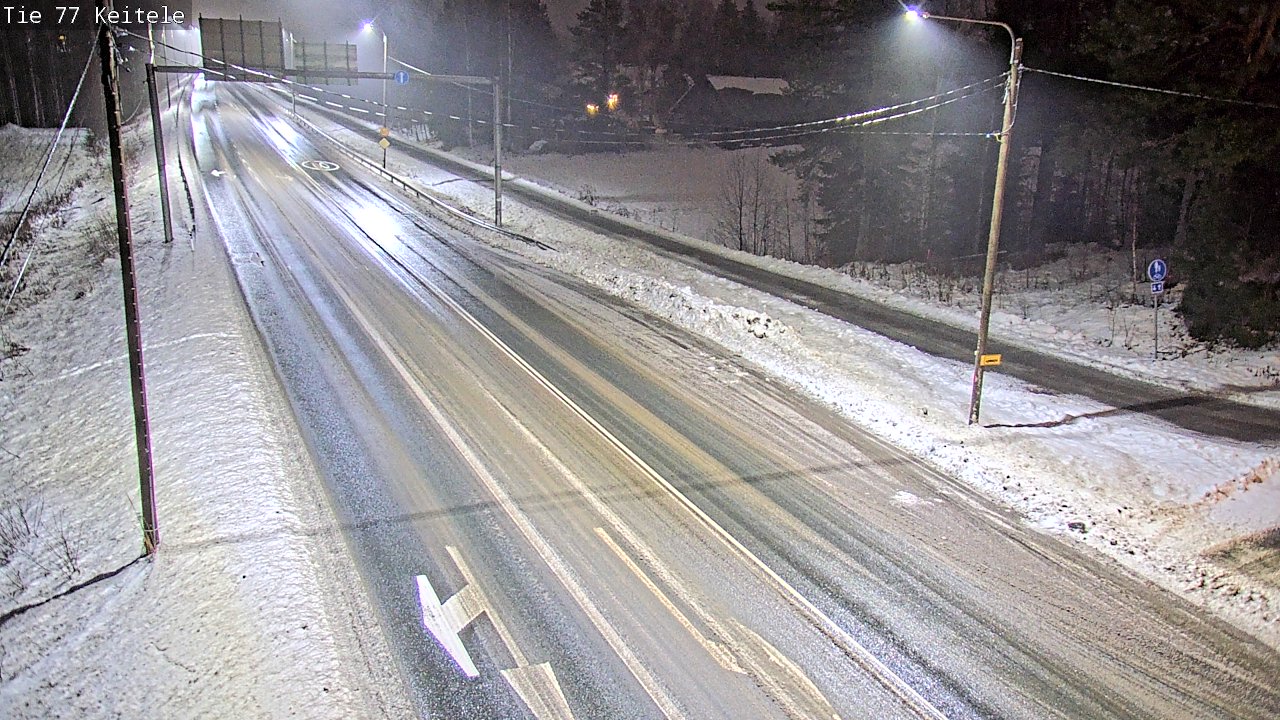 Weather Camera Image Väg 77 Keitele, Keitele, Pohjois-Savo