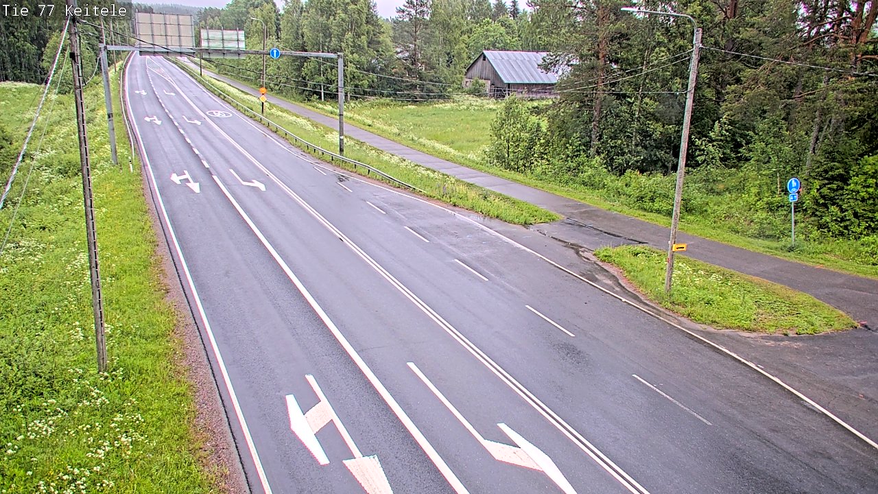 Kelikamerat Kuva Tie 77 Keitele, Keitele, Pohjois-Savo