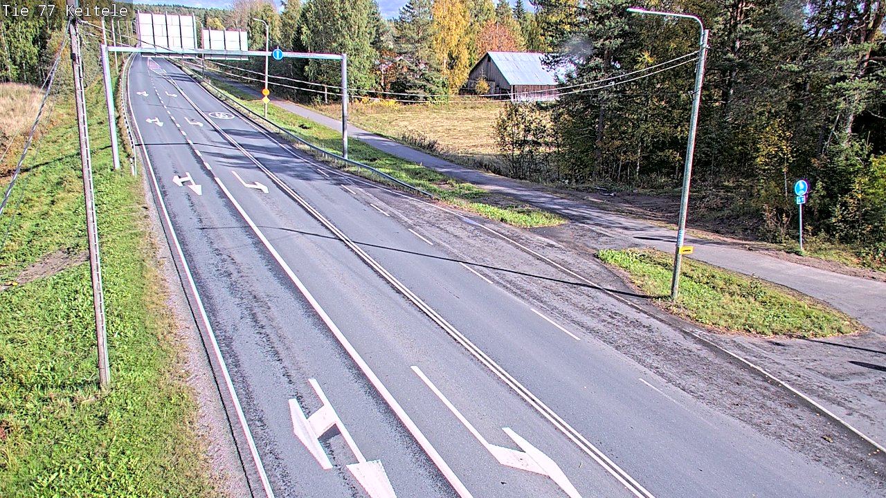 Kelikamerat Kuva Tie 77 Keitele, Keitele, Pohjois-Savo