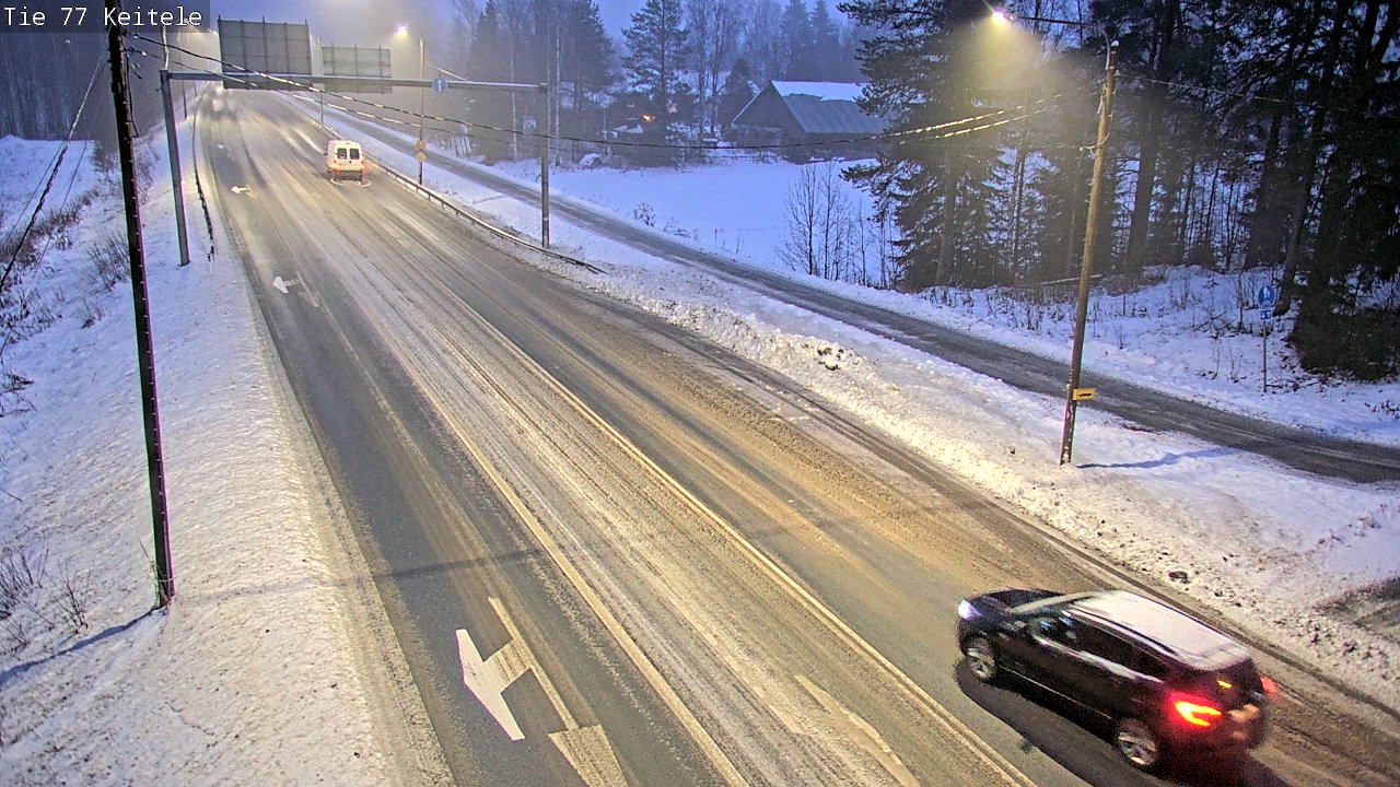 Weather Camera Image Väg 77 Keitele, Keitele, Pohjois-Savo