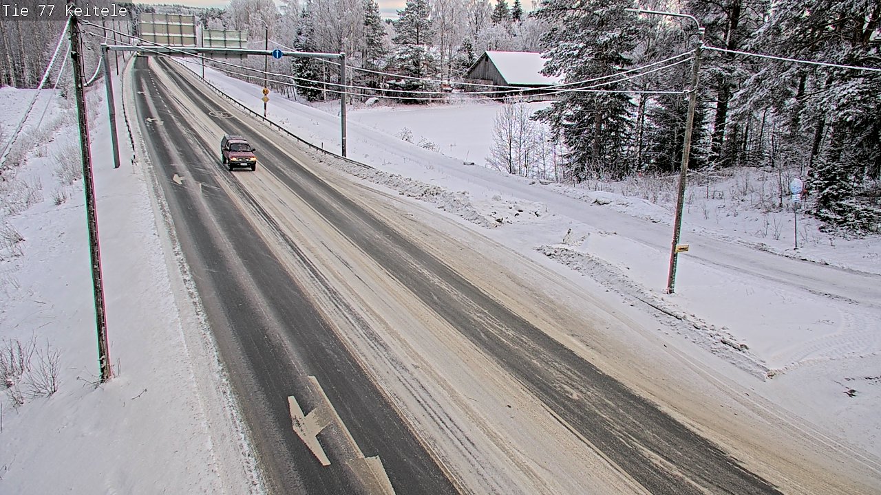 Kelikamerat Kuva Tie 77 Keitele, Keitele, Pohjois-Savo