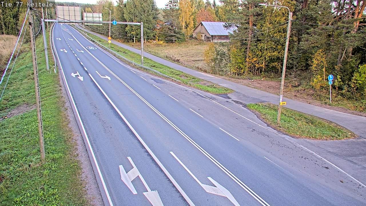 Kelikamerat Kuva Tie 77 Keitele, Keitele, Pohjois-Savo