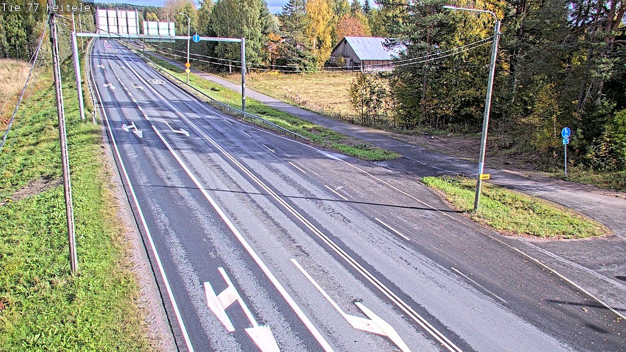 Kelikamerat Kuva Tie 77 Keitele, Keitele, Pohjois-Savo