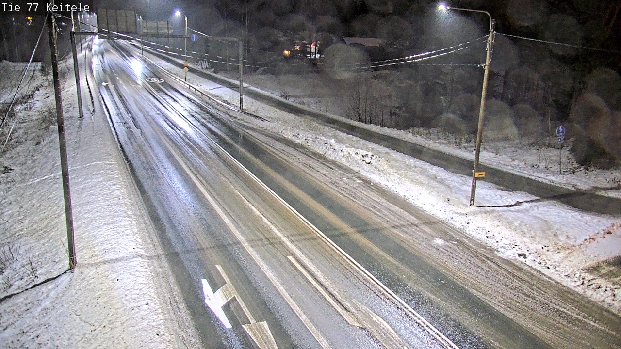 Weather Camera Image Väg 77 Keitele, Keitele, Pohjois-Savo