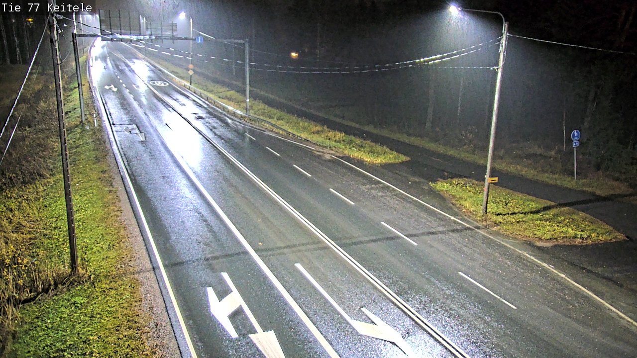 Weather Camera Image Väg 77 Keitele, Keitele, Pohjois-Savo