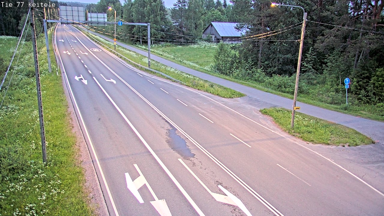 Kelikamerat Kuva Tie 77 Keitele, Keitele, Pohjois-Savo