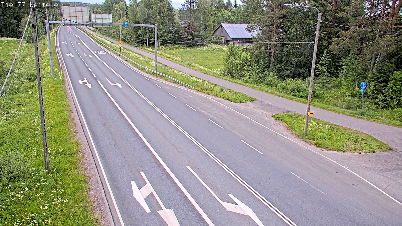 Kelikamerat Kuva Tie 77 Keitele, Keitele, Pohjois-Savo