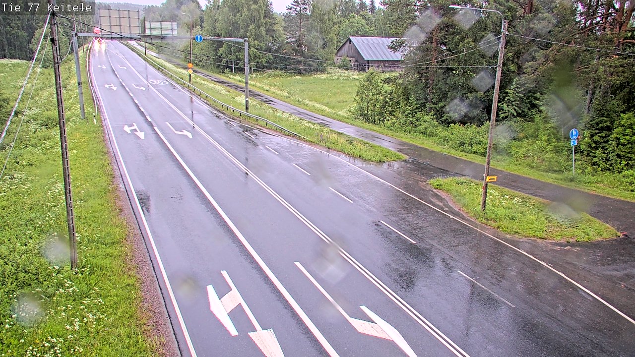 Kelikamerat Kuva Tie 77 Keitele, Keitele, Pohjois-Savo