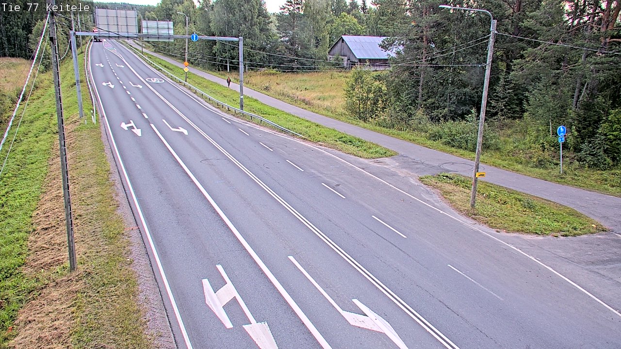 Kelikamerat Kuva Tie 77 Keitele, Keitele, Pohjois-Savo