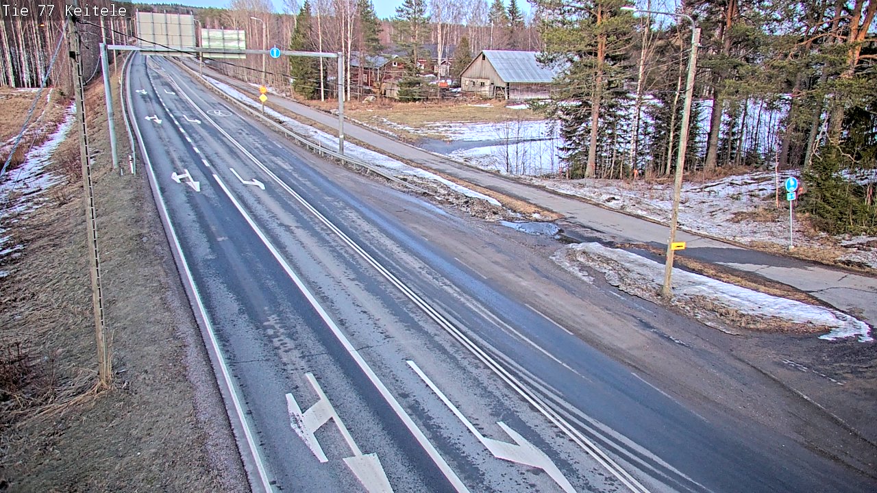 Kelikamerat Kuva Tie 77 Keitele, Keitele, Pohjois-Savo