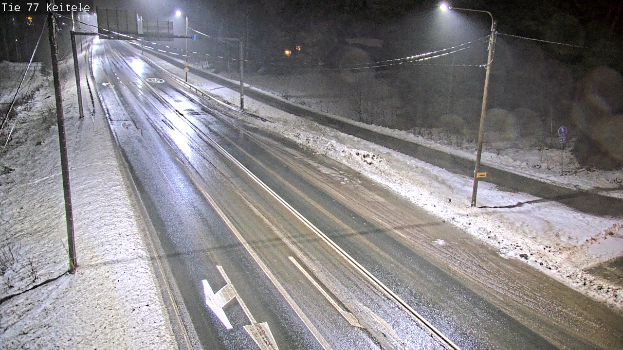 Weather Camera Image Väg 77 Keitele, Keitele, Pohjois-Savo
