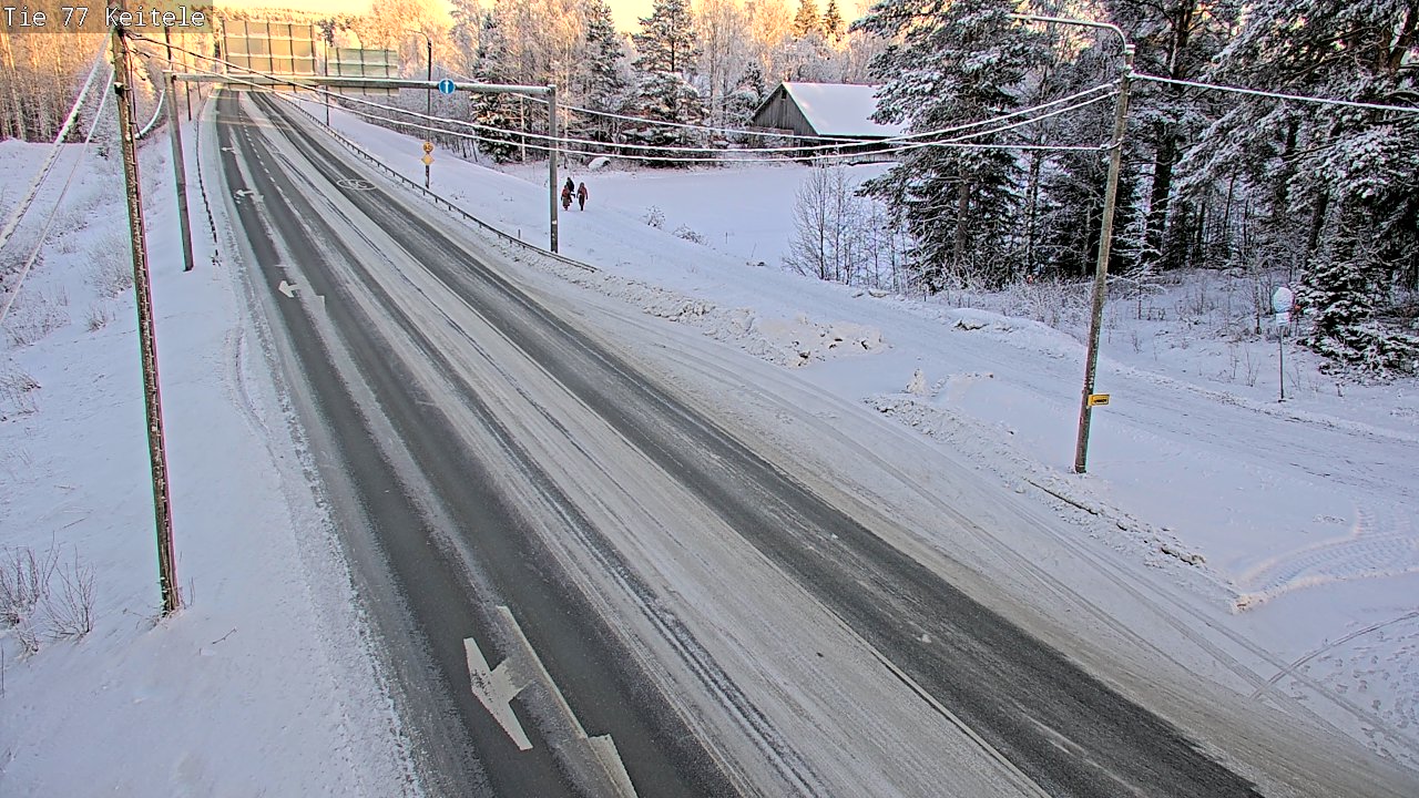 Weather Camera Image Väg 77 Keitele, Keitele, Pohjois-Savo