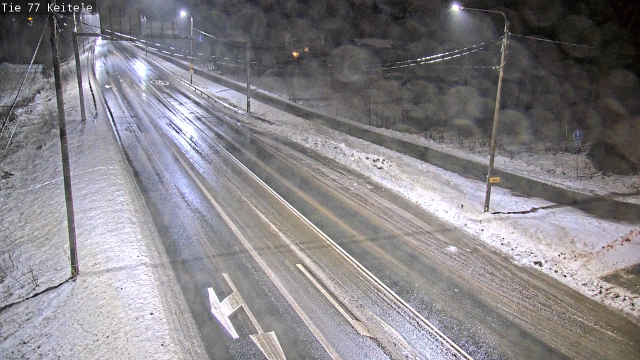 Weather Camera Image Väg 77 Keitele, Keitele, Pohjois-Savo