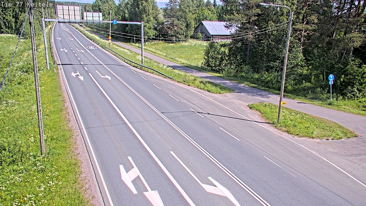 Kelikamerat Kuva Tie 77 Keitele, Keitele, Pohjois-Savo