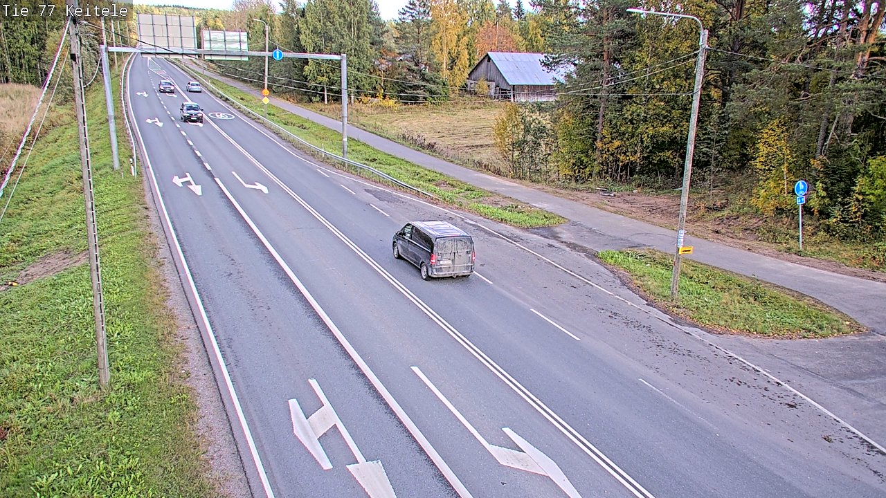 Kelikamerat Kuva Tie 77 Keitele, Keitele, Pohjois-Savo
