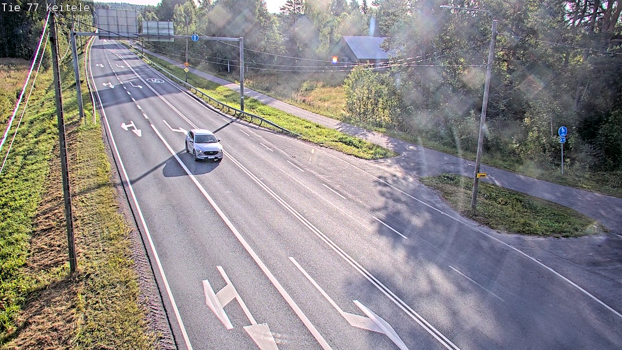 Kelikamerat Kuva Tie 77 Keitele, Keitele, Pohjois-Savo