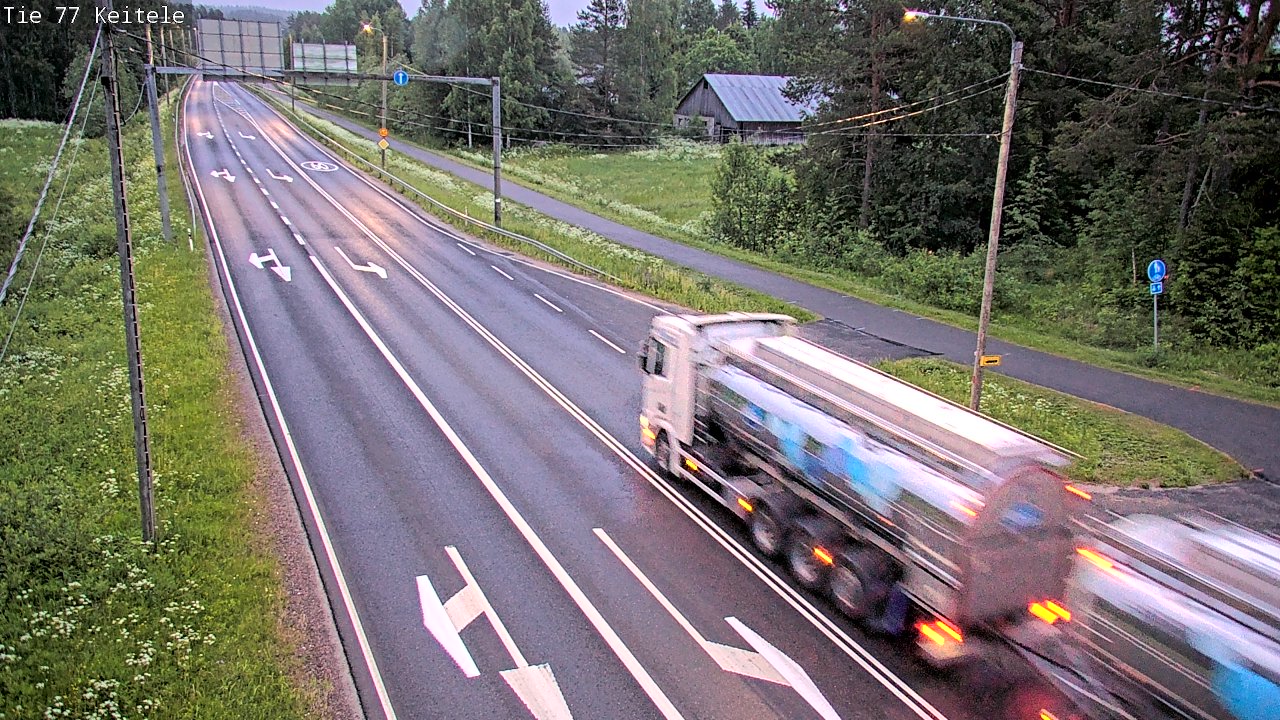 Kelikamerat Kuva Tie 77 Keitele, Keitele, Pohjois-Savo