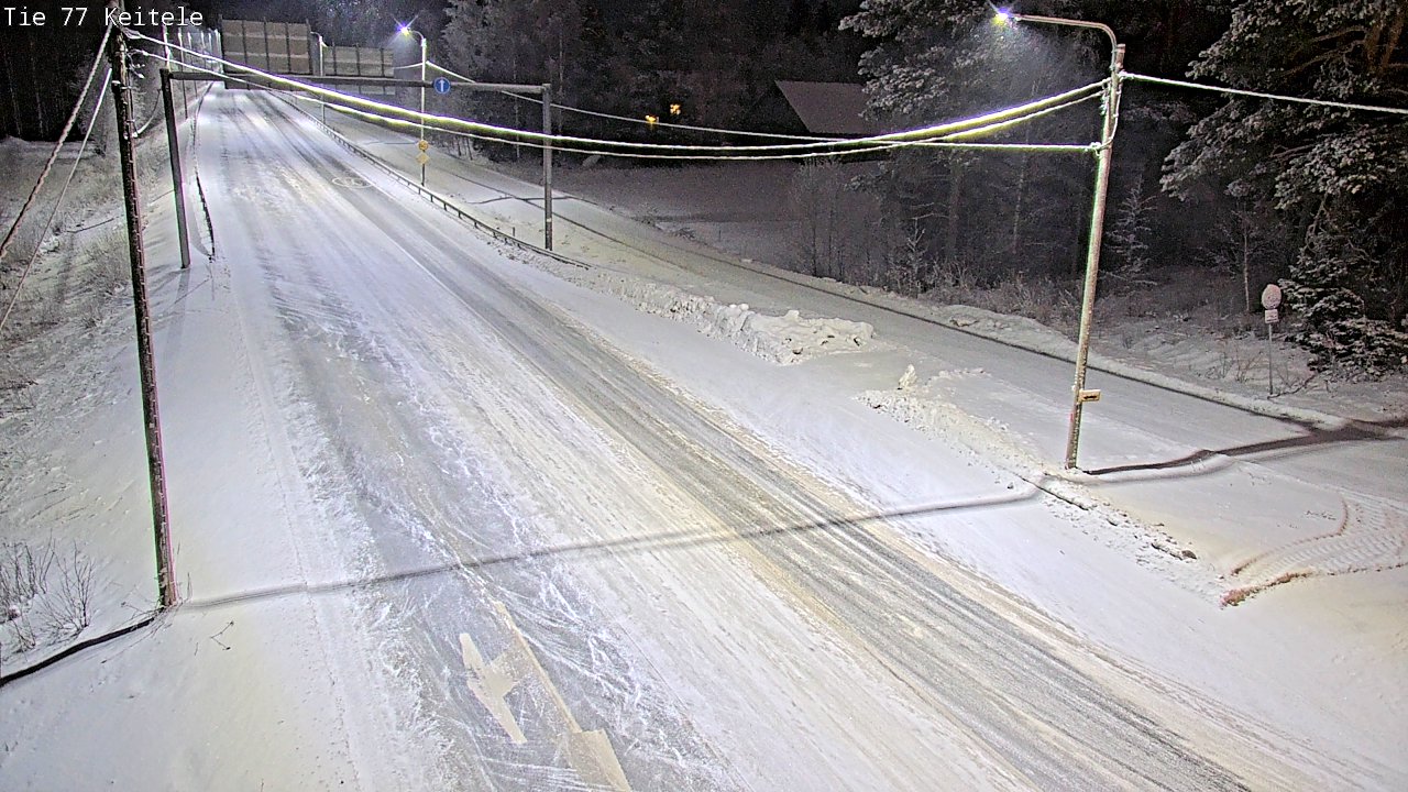 Kelikamerat Kuva Tie 77 Keitele, Keitele, Pohjois-Savo