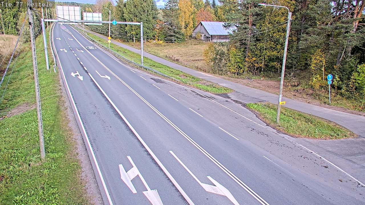 Kelikamerat Kuva Tie 77 Keitele, Keitele, Pohjois-Savo