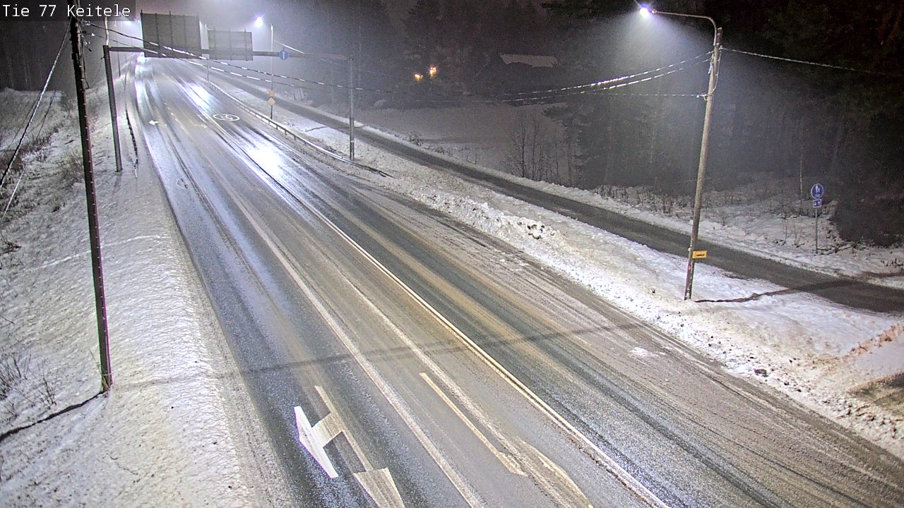 Weather Camera Image Väg 77 Keitele, Keitele, Pohjois-Savo
