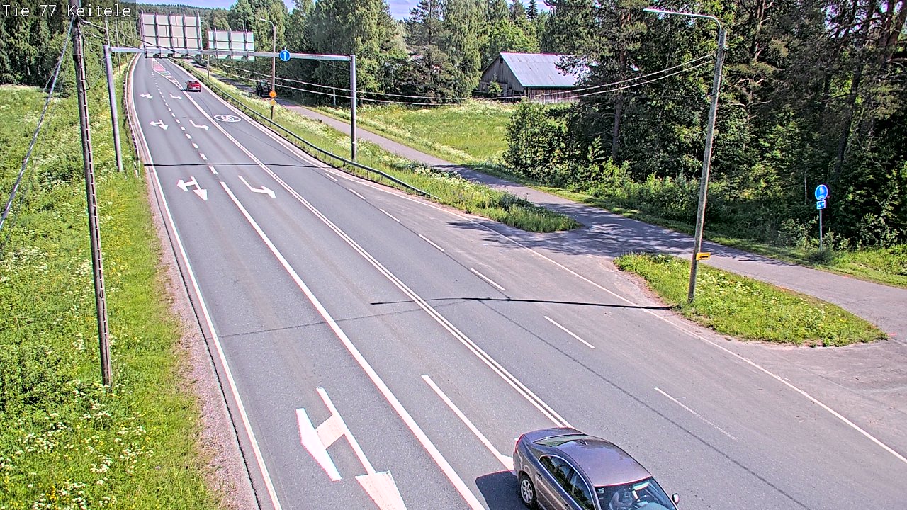 Kelikamerat Kuva Tie 77 Keitele, Keitele, Pohjois-Savo