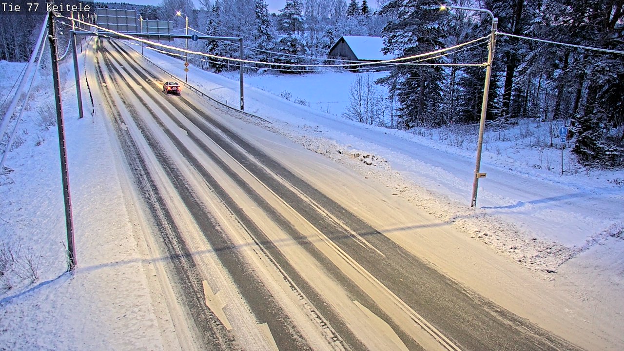 Kelikamerat Kuva Tie 77 Keitele, Keitele, Pohjois-Savo