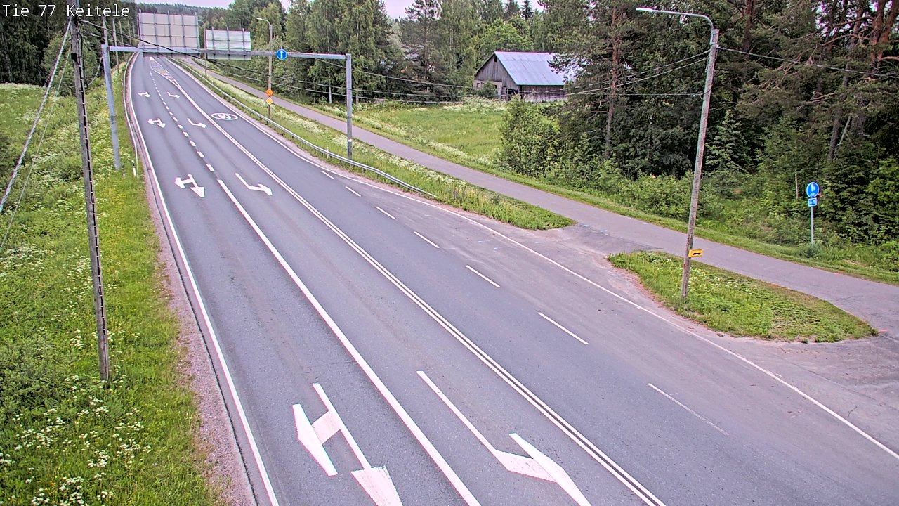 Kelikamerat Kuva Tie 77 Keitele, Keitele, Pohjois-Savo