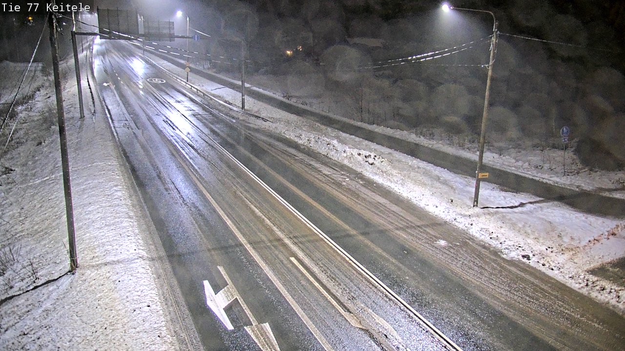 Weather Camera Image Väg 77 Keitele, Keitele, Pohjois-Savo