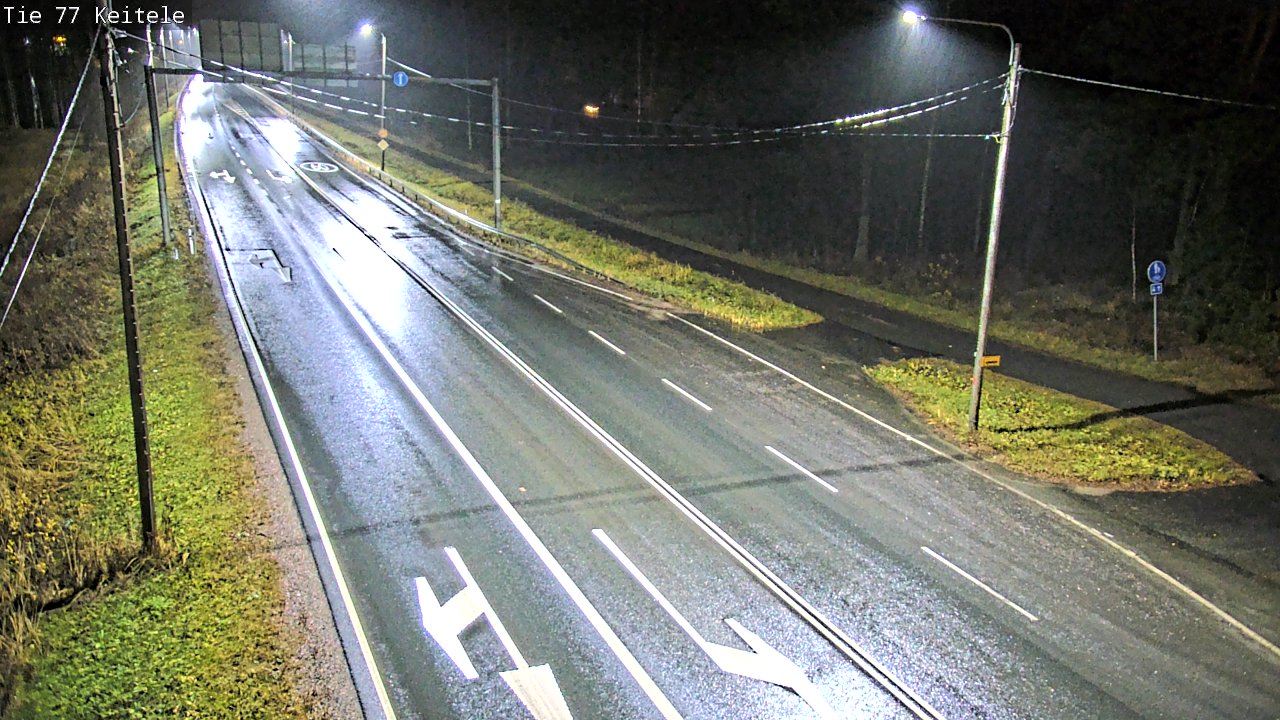 Weather Camera Image Väg 77 Keitele, Keitele, Pohjois-Savo