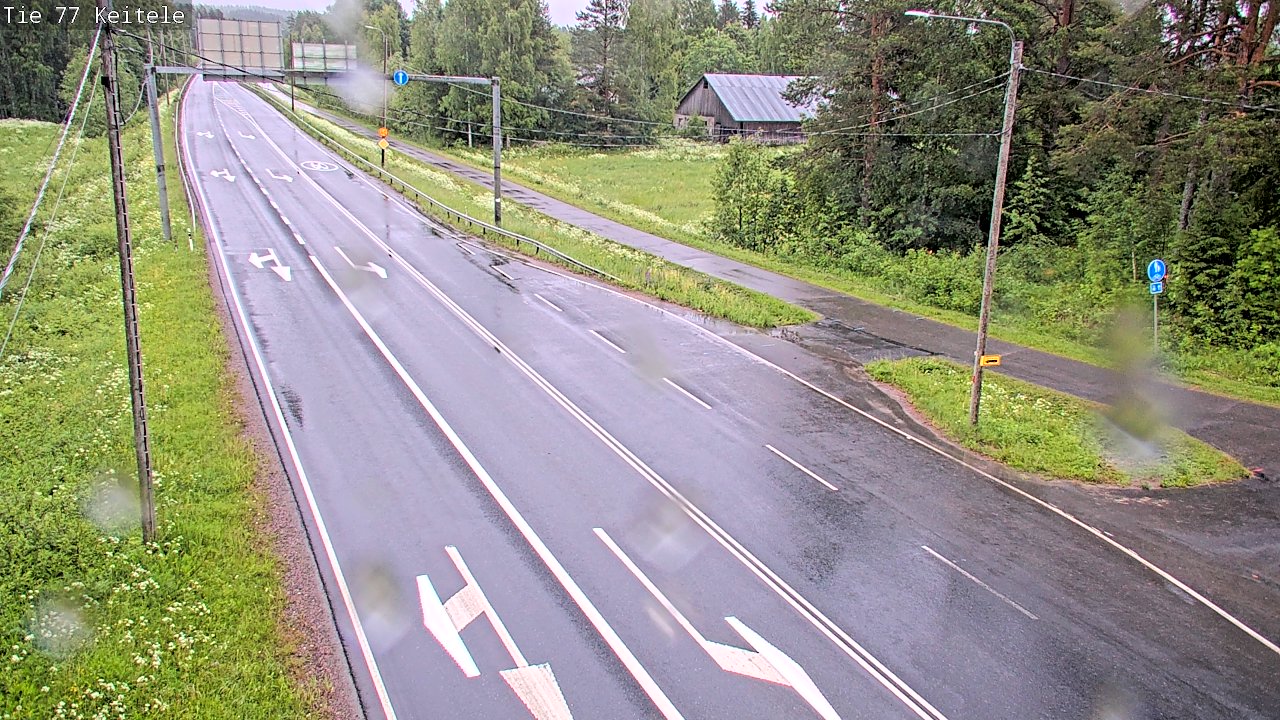 Kelikamerat Kuva Tie 77 Keitele, Keitele, Pohjois-Savo