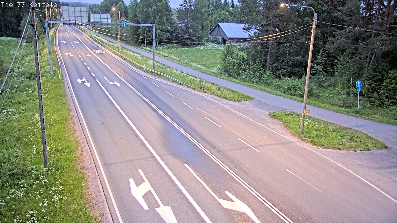 Kelikamerat Kuva Tie 77 Keitele, Keitele, Pohjois-Savo