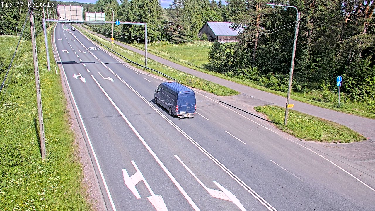 Kelikamerat Kuva Tie 77 Keitele, Keitele, Pohjois-Savo