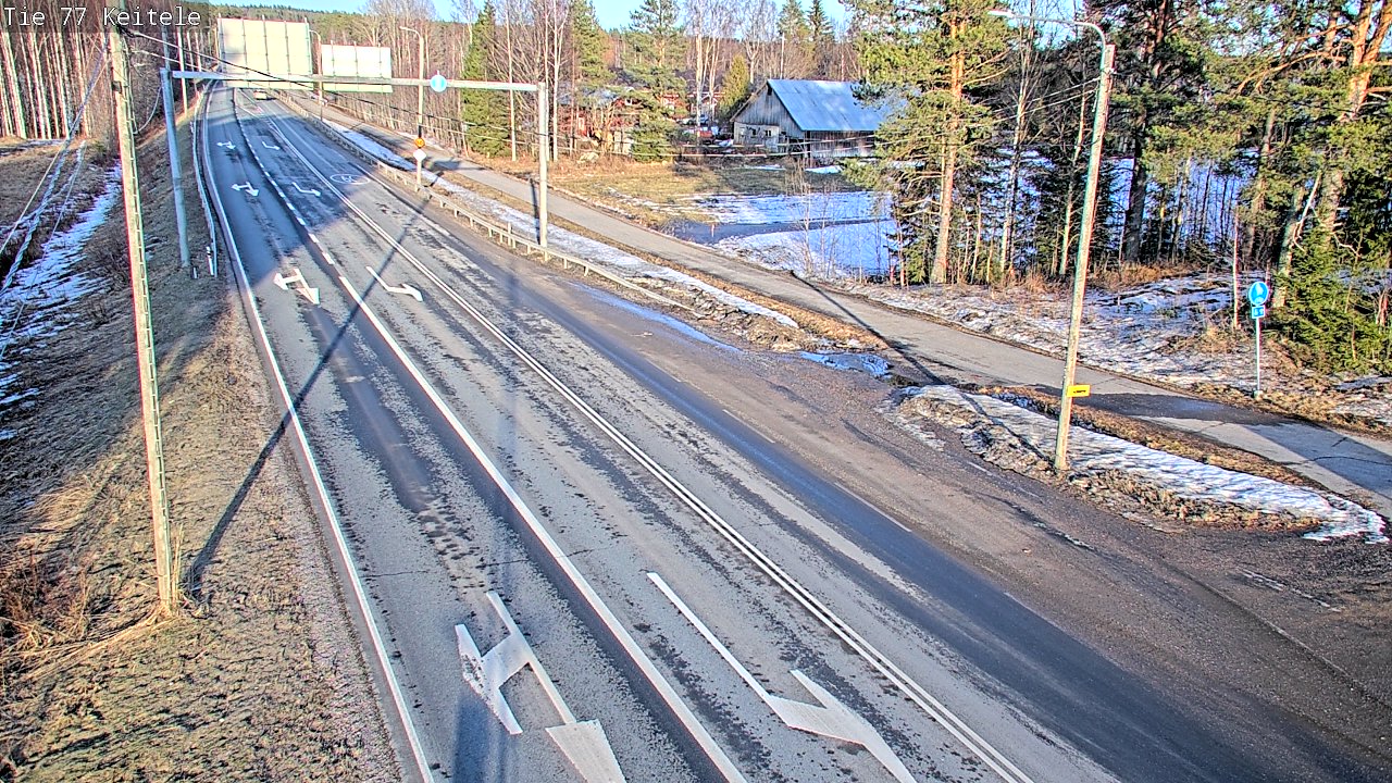 Kelikamerat Kuva Tie 77 Keitele, Keitele, Pohjois-Savo