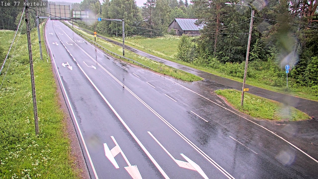 Kelikamerat Kuva Tie 77 Keitele, Keitele, Pohjois-Savo