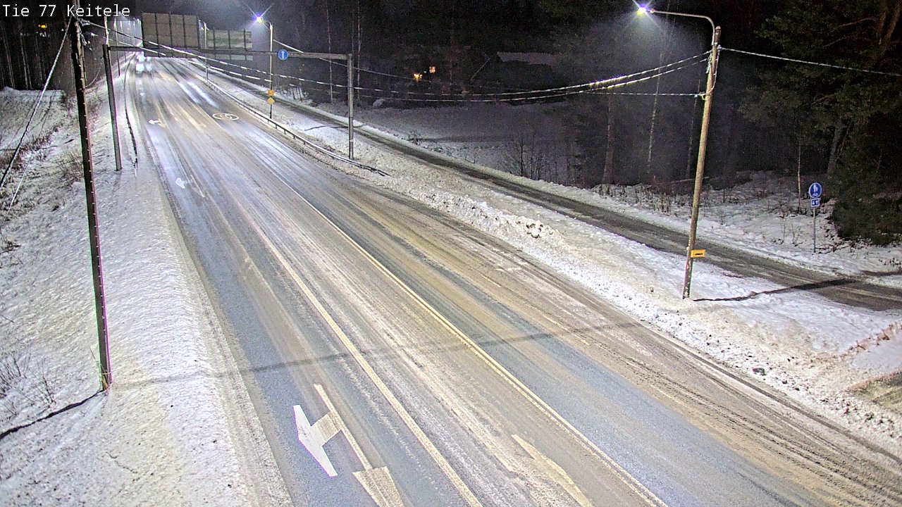 Weather Camera Image Väg 77 Keitele, Keitele, Pohjois-Savo