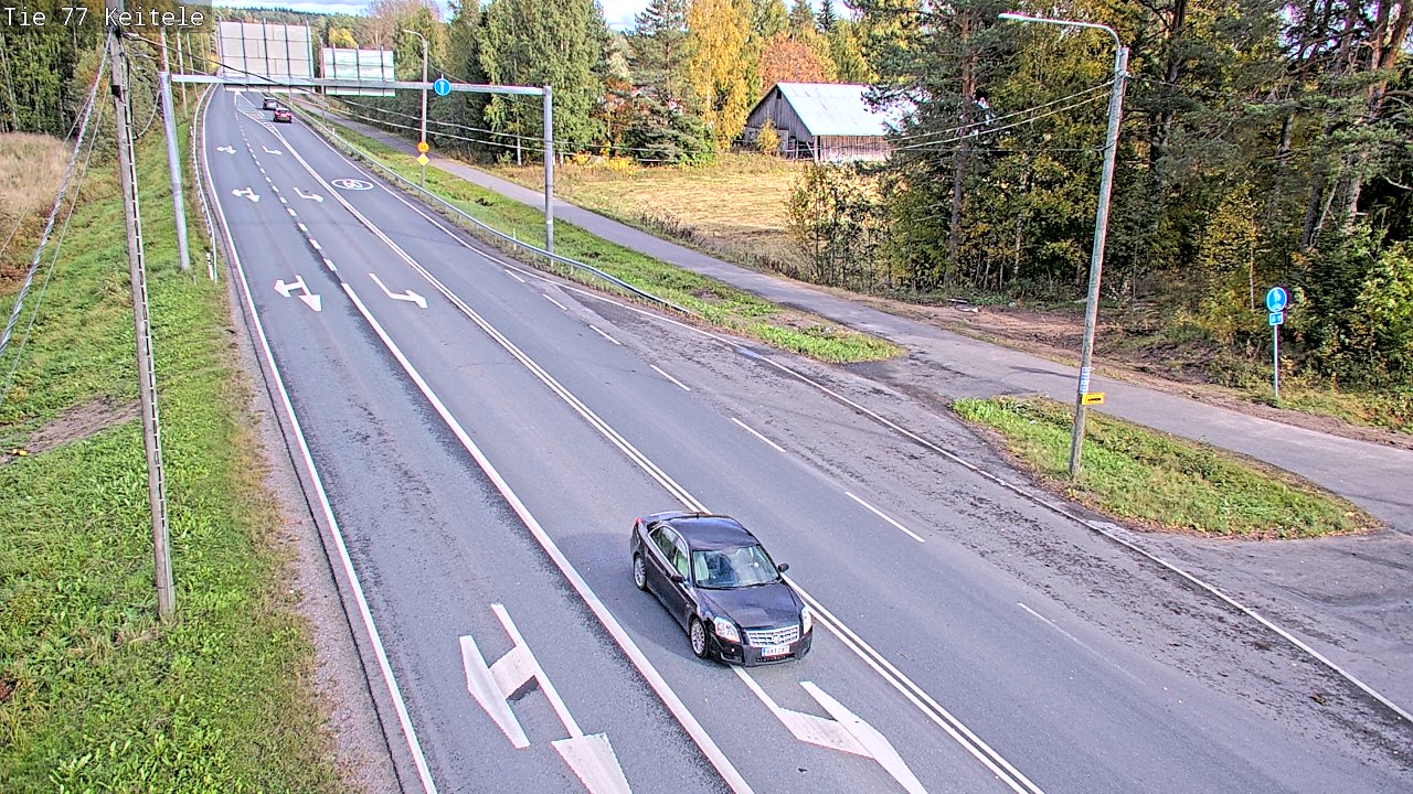 Kelikamerat Kuva Tie 77 Keitele, Keitele, Pohjois-Savo