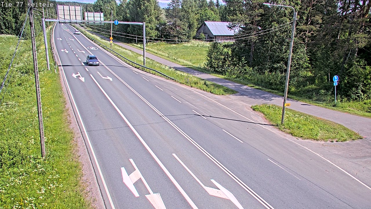 Kelikamerat Kuva Tie 77 Keitele, Keitele, Pohjois-Savo